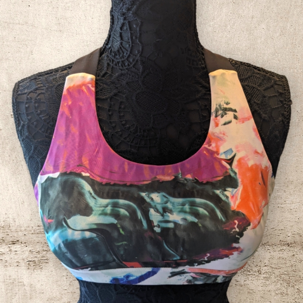 Lululemon Sports Bra - Multi Color - Size 4